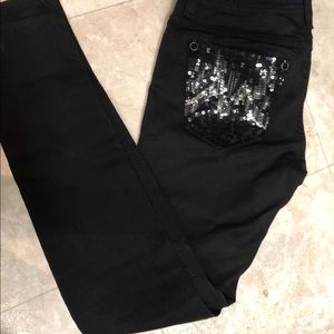 Black Miss Me Jeans